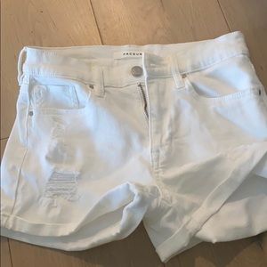 never worn!!! White pacsun shorts!